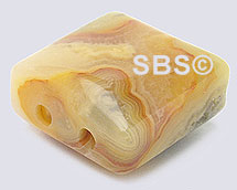 Crazy Lace Agate 10x10 2-Hole (50)