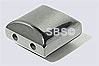 Magnetic Hematite 10x10 2-Hole (12) AAA Grade