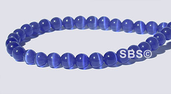 4mm Cats Eye- DARK BLUE