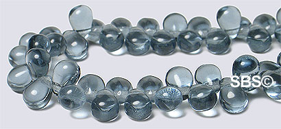 Czech 4x6mm Tear Drops - Montana