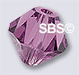 Swarovski 5301 6mm Bicone - Amethyst (36)