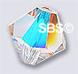 Swarovski 5301 6mm Bicone - Crystal AB (36)