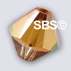 Swarovski 5301 4mm Bicone - Crystal Copper (72)