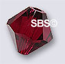 Swarovski 5301 6mm Bicone - Garnet (36)