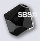Swarovski 5301 6mm Bicone - Jet (36)