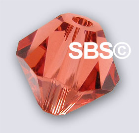 Swarovski 5301 6mm Bicone - Padparadscha (36)