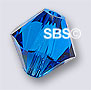 Swarovski 5301 6mm Bicone - Sapphire (36)