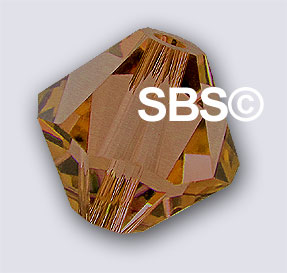 Swarovski 5301 6mm Bicone - Smoked Topaz (36)