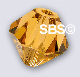 Swarovski 5301 6mm Bicone - Topaz (36)
