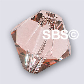 Swarovski 5301 6mm Bicone - Vintage Rose (36)