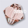 Swarovski 5301 6mm Bicone - Vintage Rose (36)