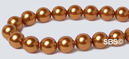 Swarovski 5810 - 6mm Copper Pearl (100)