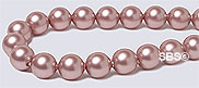Swarovski 5810 - 6mm Powder Rose (100)