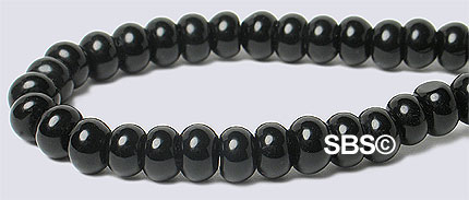 Black Onyx 5mm Rondel