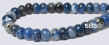 Sodalite 5mm Rondel