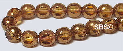 6mm 3-sided Window - Topaz / Bronze