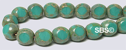 6mm 3-sided Window - Turquoise