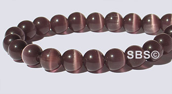 6mm Cats Eye- AMETHYST
