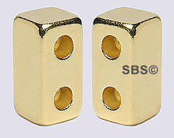 6x12 2-Hole CLASP Gold (1)