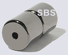 7x7 Magnetic Tube Hematite color (1)