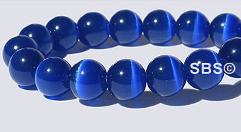 8mm Cats Eye- DARK BLUE