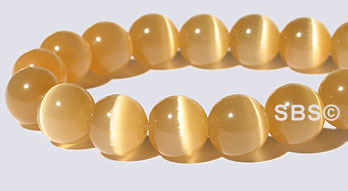 8mm Cats Eye- TANGERINE