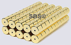 8x6 Magnetic Tube Gold (50)