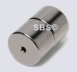 8x6 Magnetic Tube Hematite Color (1)