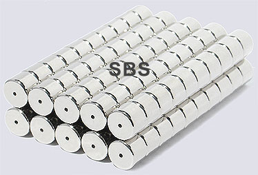 8x6 Magnetic Tube Silver (50)
