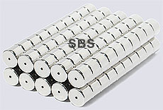 8x6 Magnetic Tube Silver (50)