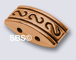 Alloy 4.5 x 10mm 2-Hole - Antique Copper (10 grams)