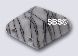 Black Line Stone 10x10 2-Hole (100)