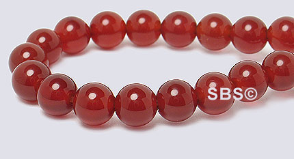 Carnelian Red Agate 6mm