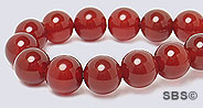 Carnelian Red Agate 8mm