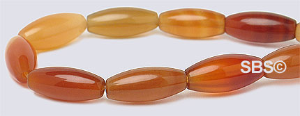 Natural Carnelian 5x12 Rice