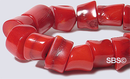 Coral (Heat Treated) 8 to 16mm Nugget