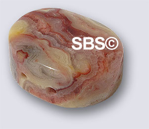 Crazy Lace Agate 12x15 Flat Oval 2-Hole (100)