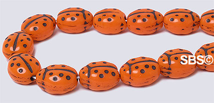 Czech 7x9mm Ladybugs 