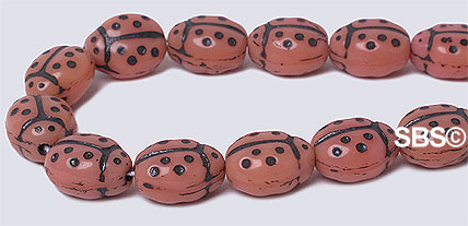 Czech 7x9mm Ladybugs 