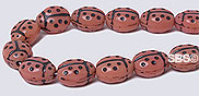 Czech 7x9mm Ladybugs 