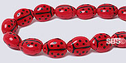 Czech 7x9mm Ladybugs 