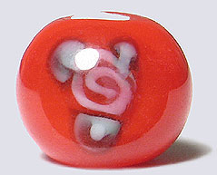 Czech Floral 6mm - Red