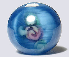 Czech Floral 6mm - Sapphire