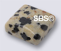 Dalmation Jasper 10x10 2-Hole (50)