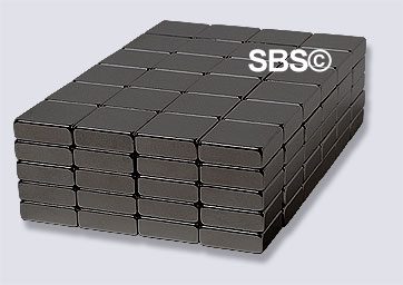 DC Magnet 12x12x4 Black (100)