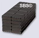 DC Magnet 12x12x4 Black (50)