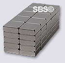 DC Magnet 12x12x4 Hemtite Color (50)