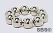 DC Magnet 6mm Round Silver (10)