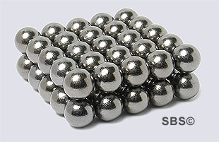 DC Magnet 6mm Round Hematite Color (50)