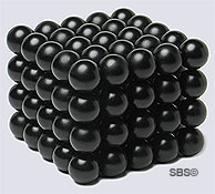 DC Magnet 8mm Round Black (100)